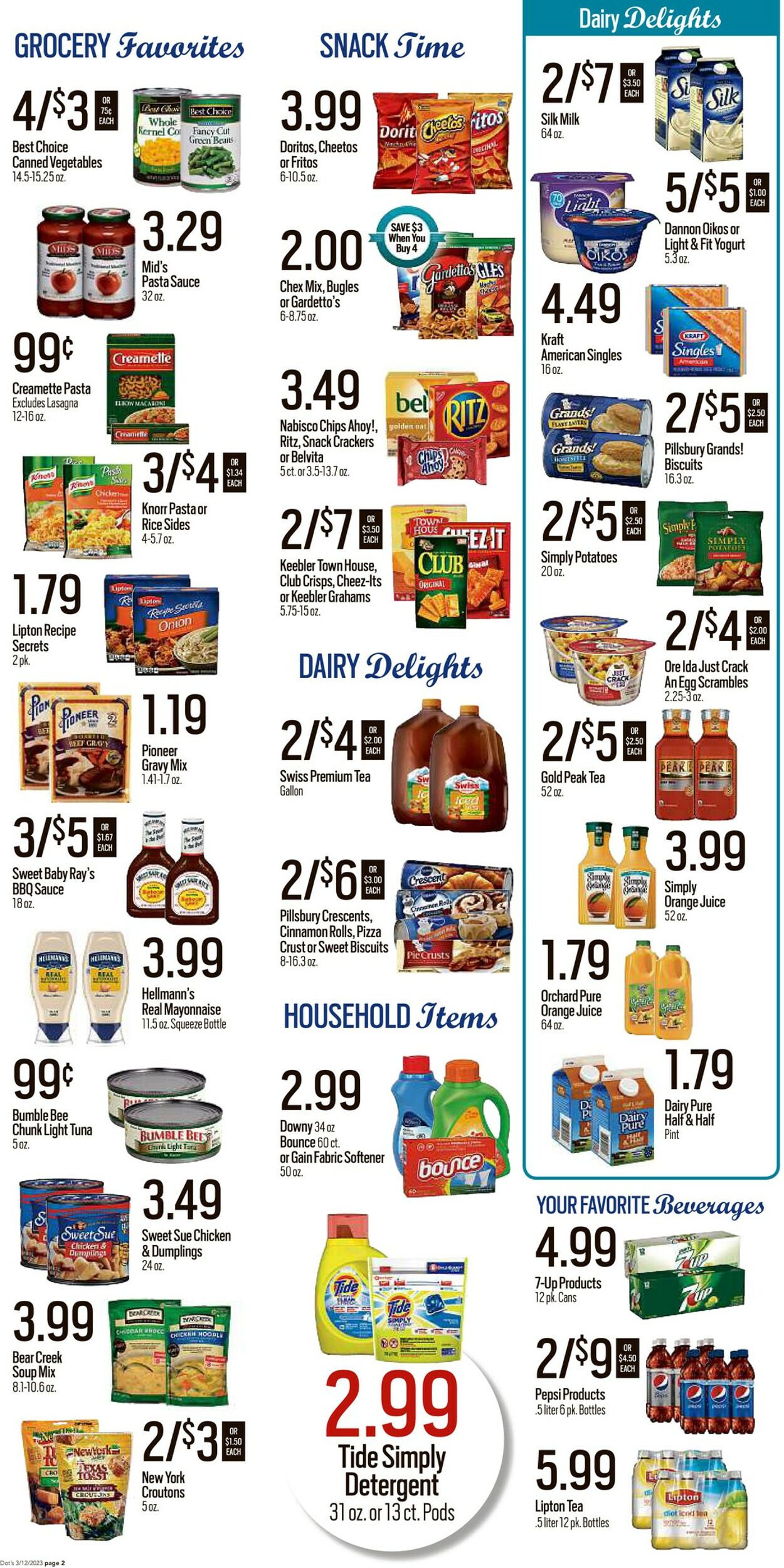 Weekly ad Dot's Market 03/13/2023 - 03/19/2023