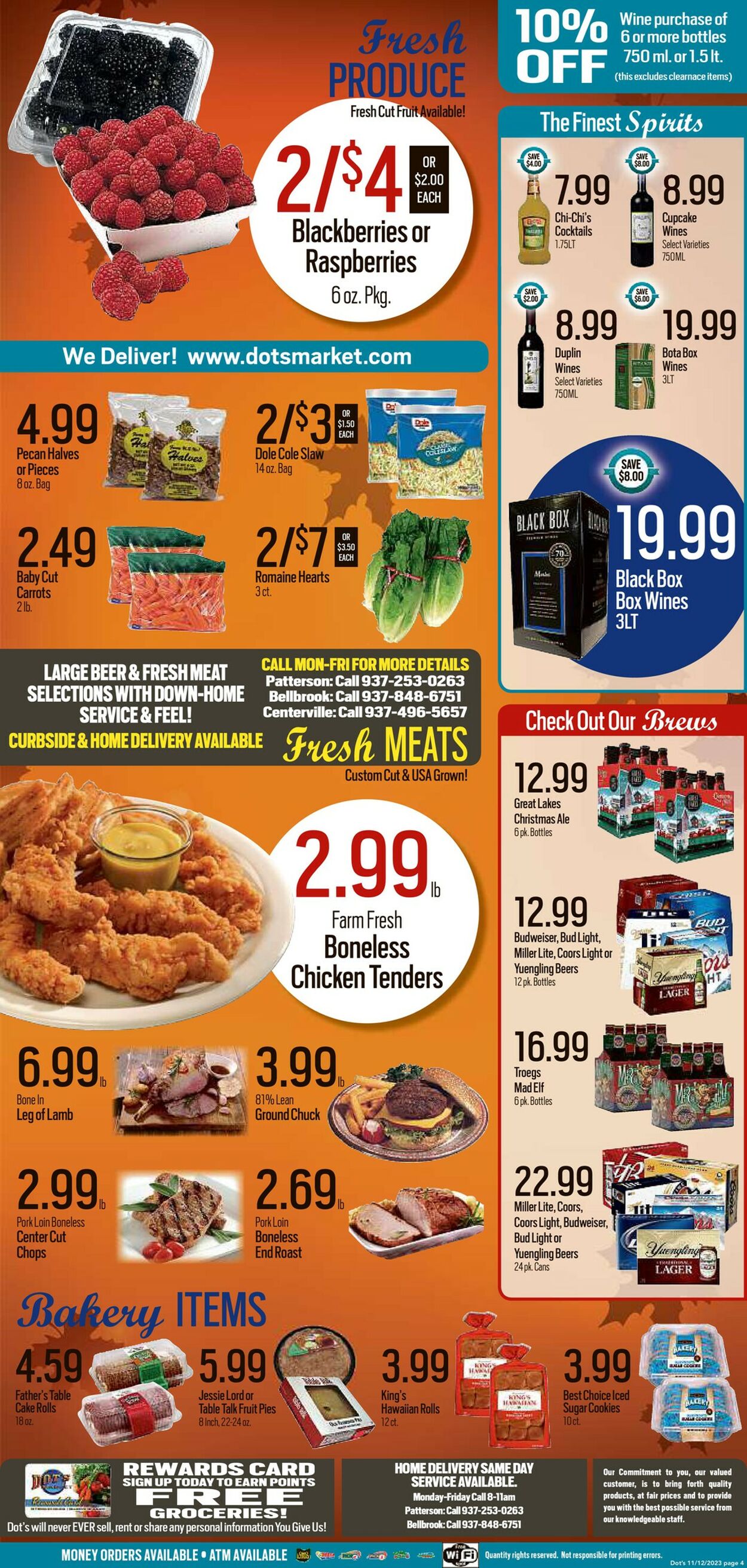 Weekly ad Dot's Market 11/13/2023 - 11/26/2023