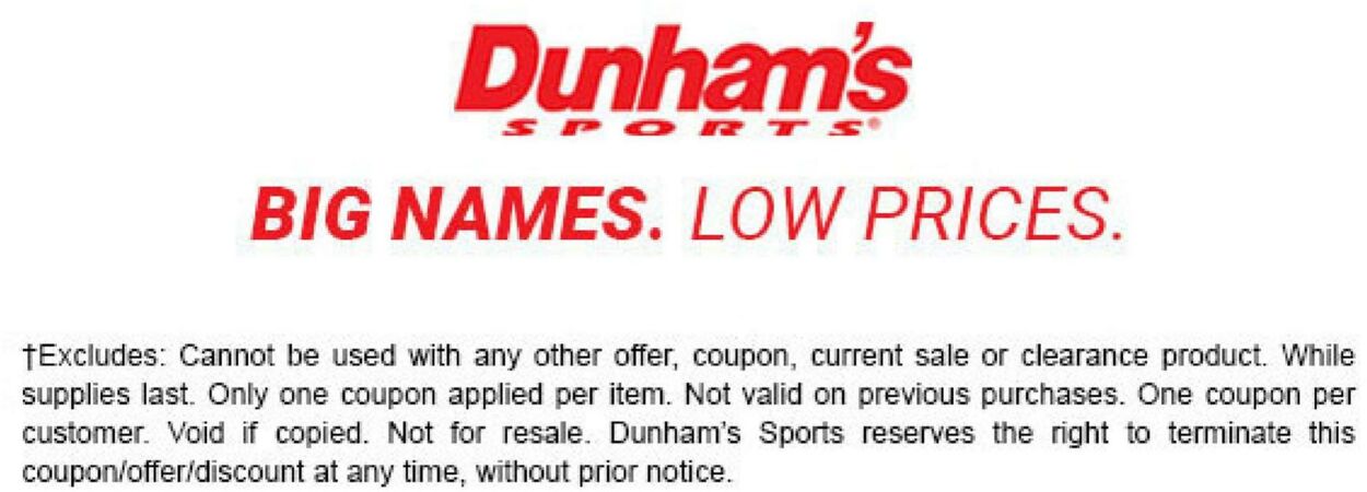 Weekly ad Dunham's 04/14/2022 - 07/07/2022