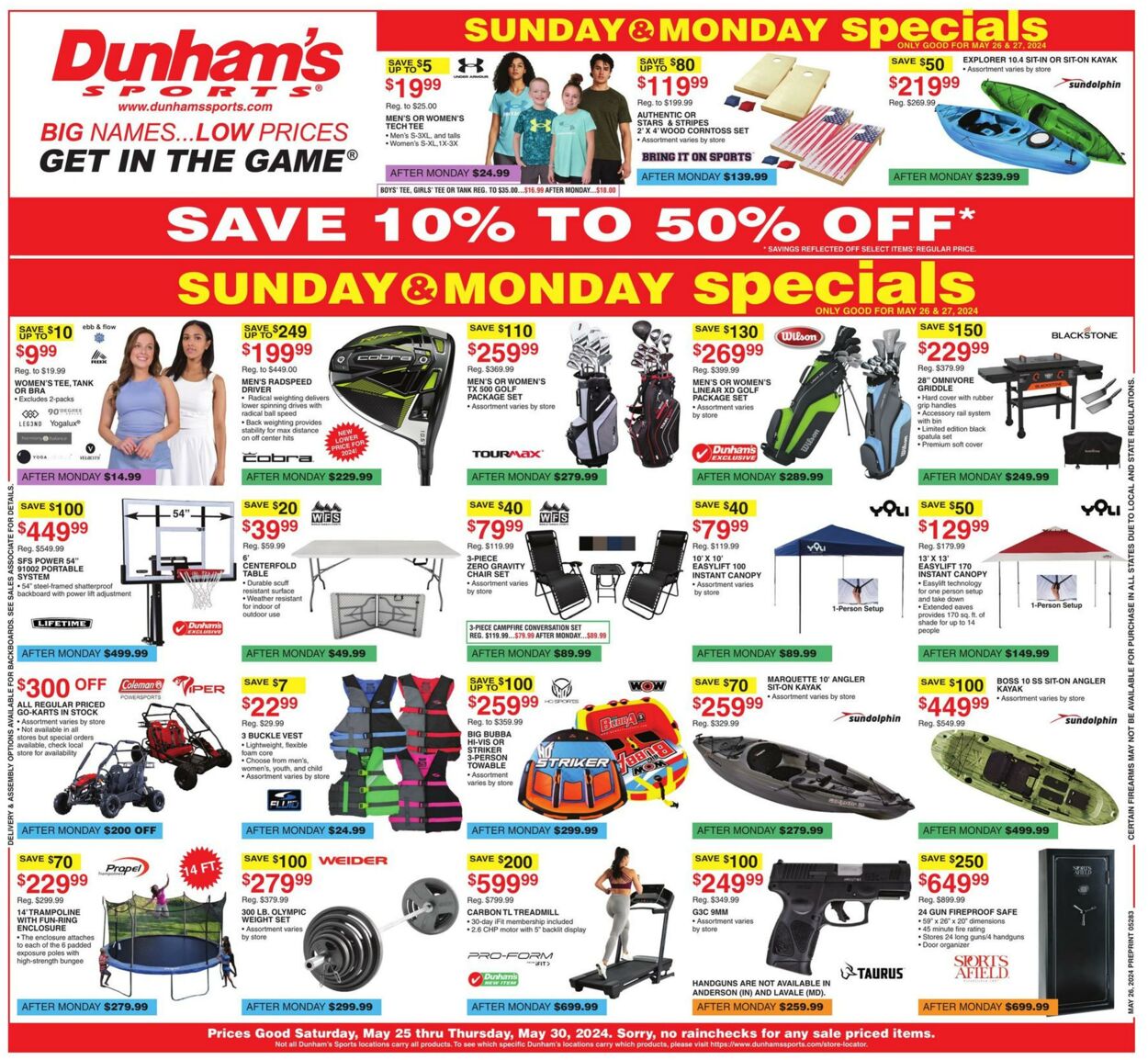 Weekly ad Dunham's 05/25/2024 - 05/30/2024