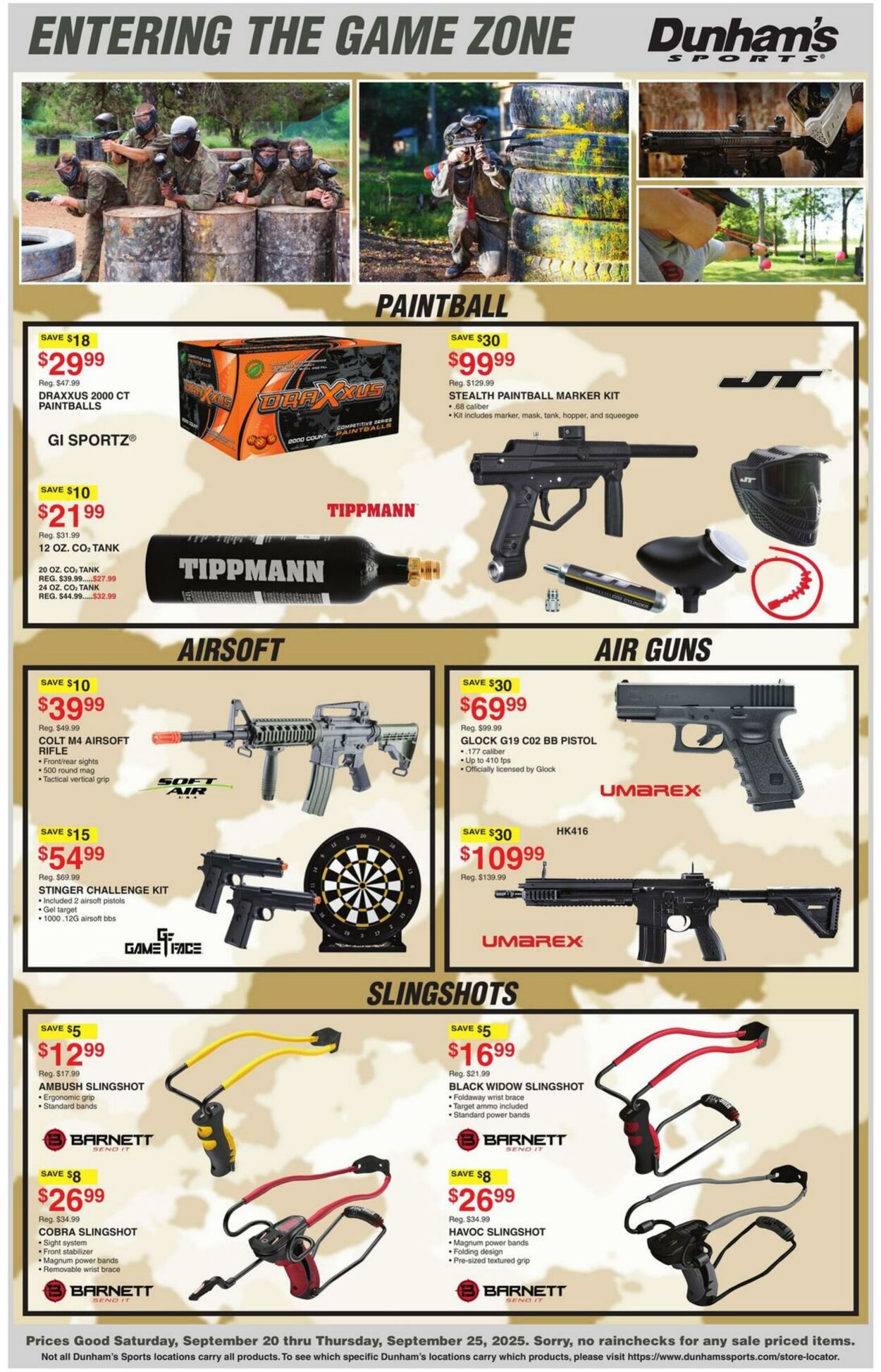 Weekly ad Dunham's 09/20/2025 - 09/25/2025