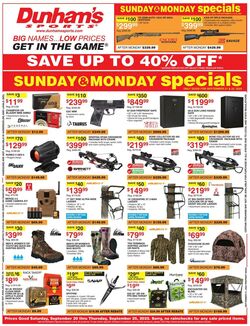 Weekly ad Dunham's 09/20/2025 - 09/25/2025