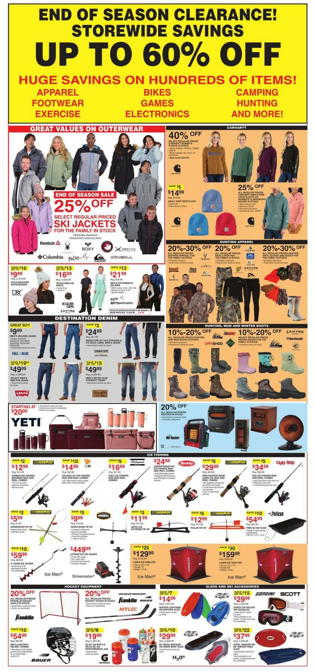 Weekly ad Dunham's 12/28/2024 - 01/02/2025