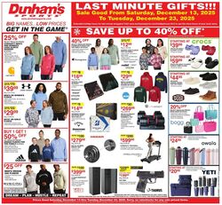 Weekly ad Dunham's 12/13/2025 - 12/23/2025