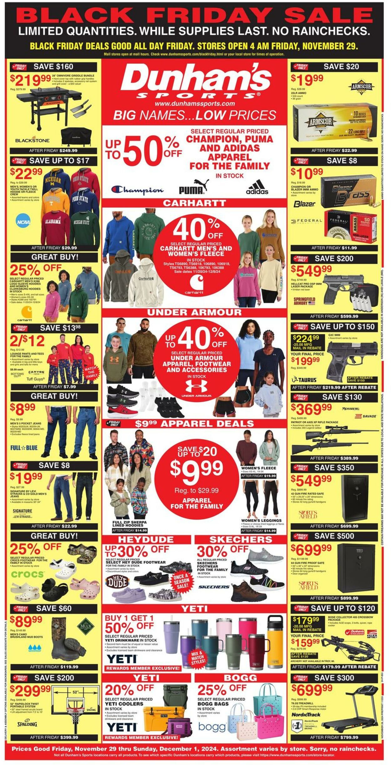 Weekly ad Dunham's 11/29/2024 - 12/01/2024