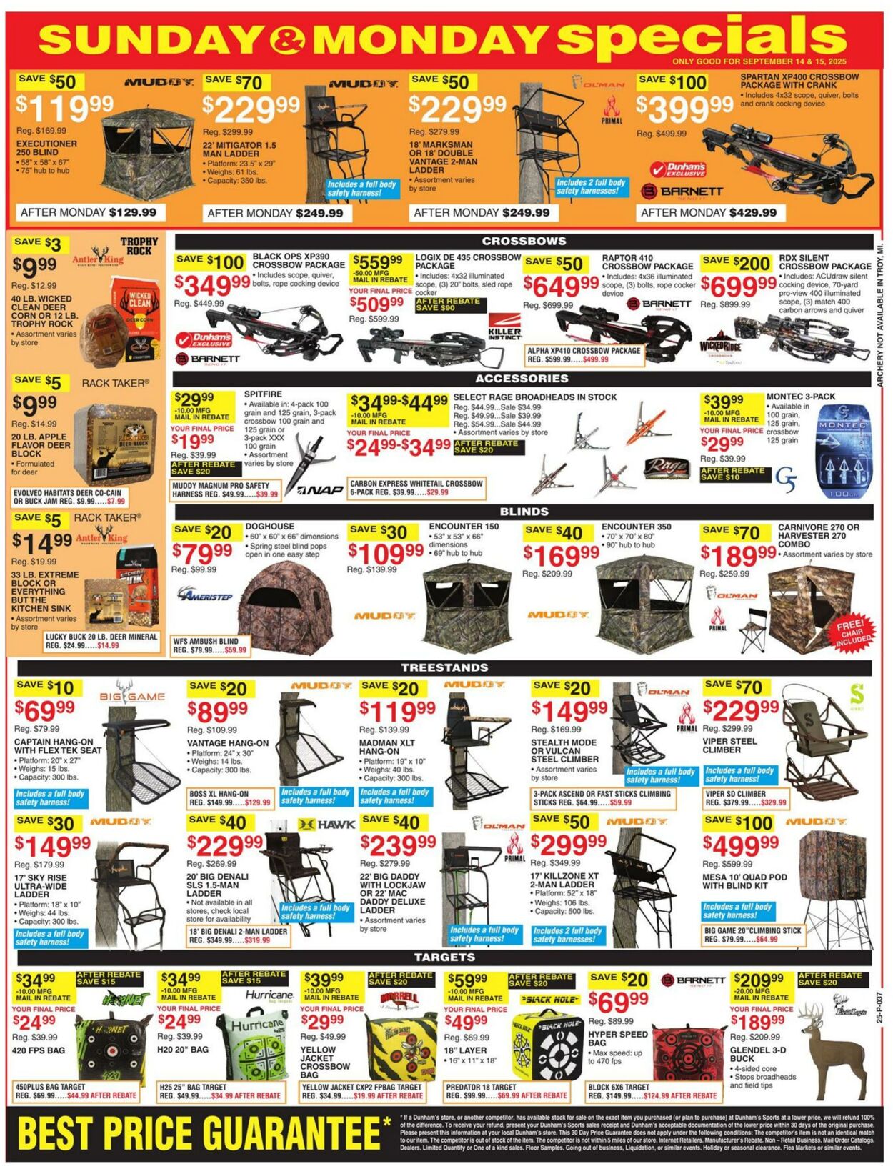 Weekly ad Dunham's 09/13/2025 - 09/18/2025