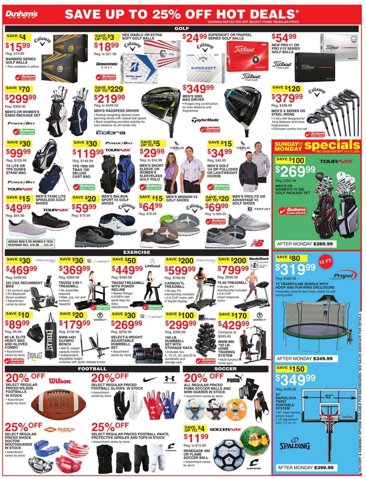 Weekly ad Dunham's 09/13/2025 - 09/18/2025