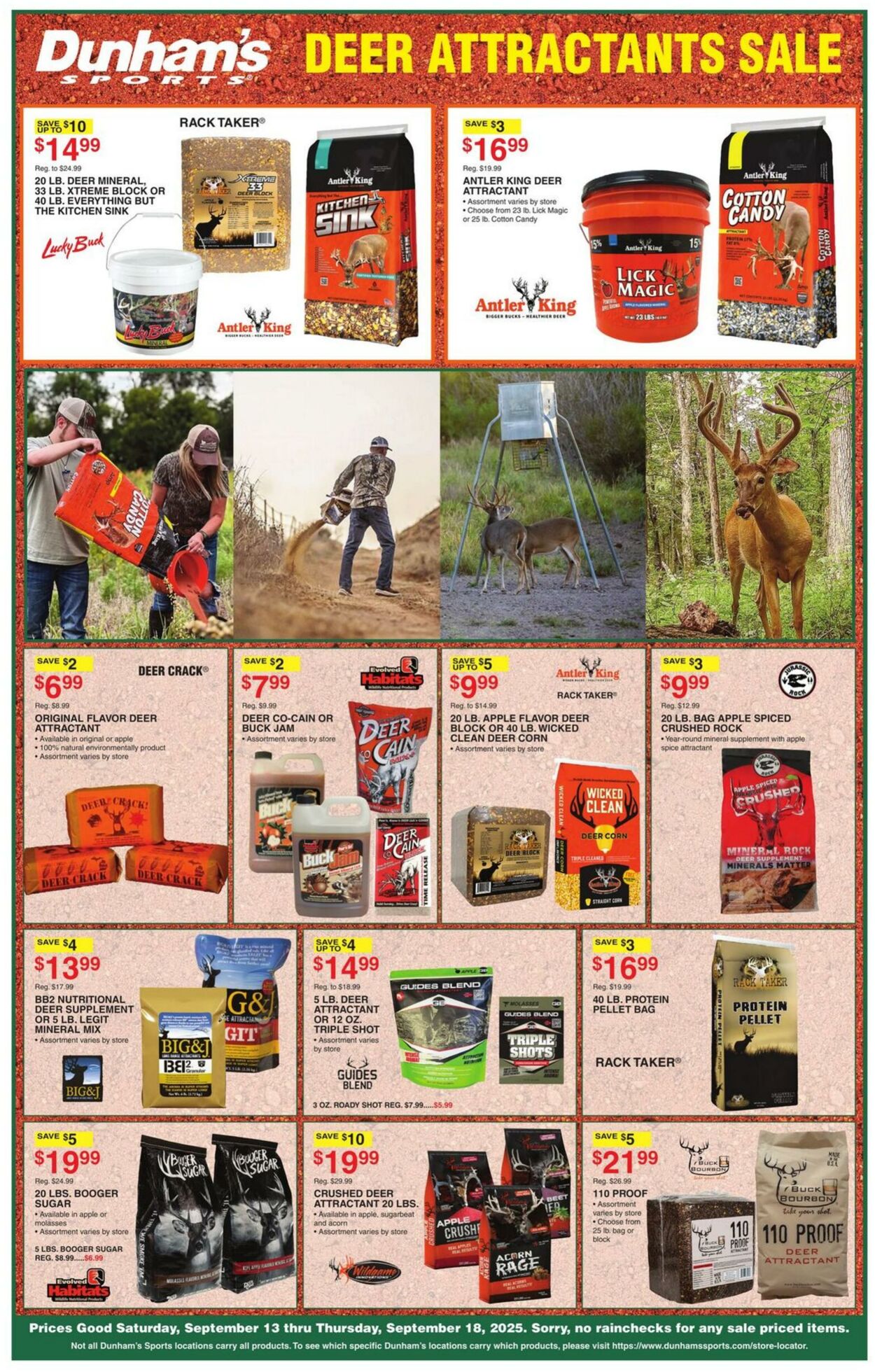 Weekly ad Dunham's 09/13/2025 - 09/18/2025