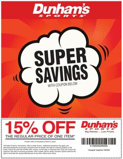 Weekly ad Dunham's 07/12/2024 - 07/12/2024