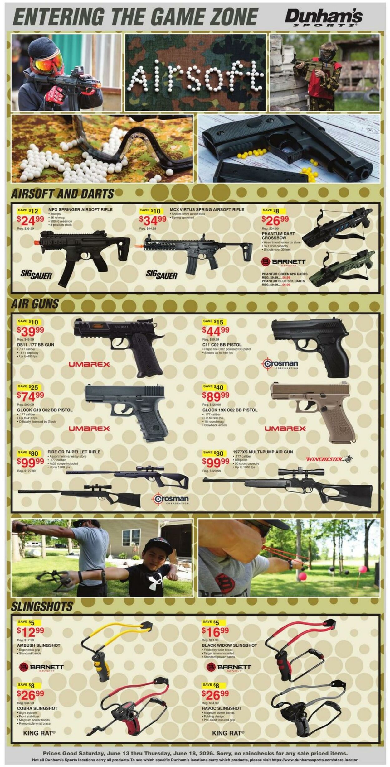 Weekly ad Dunham's 06/13/2026 - 06/18/2026
