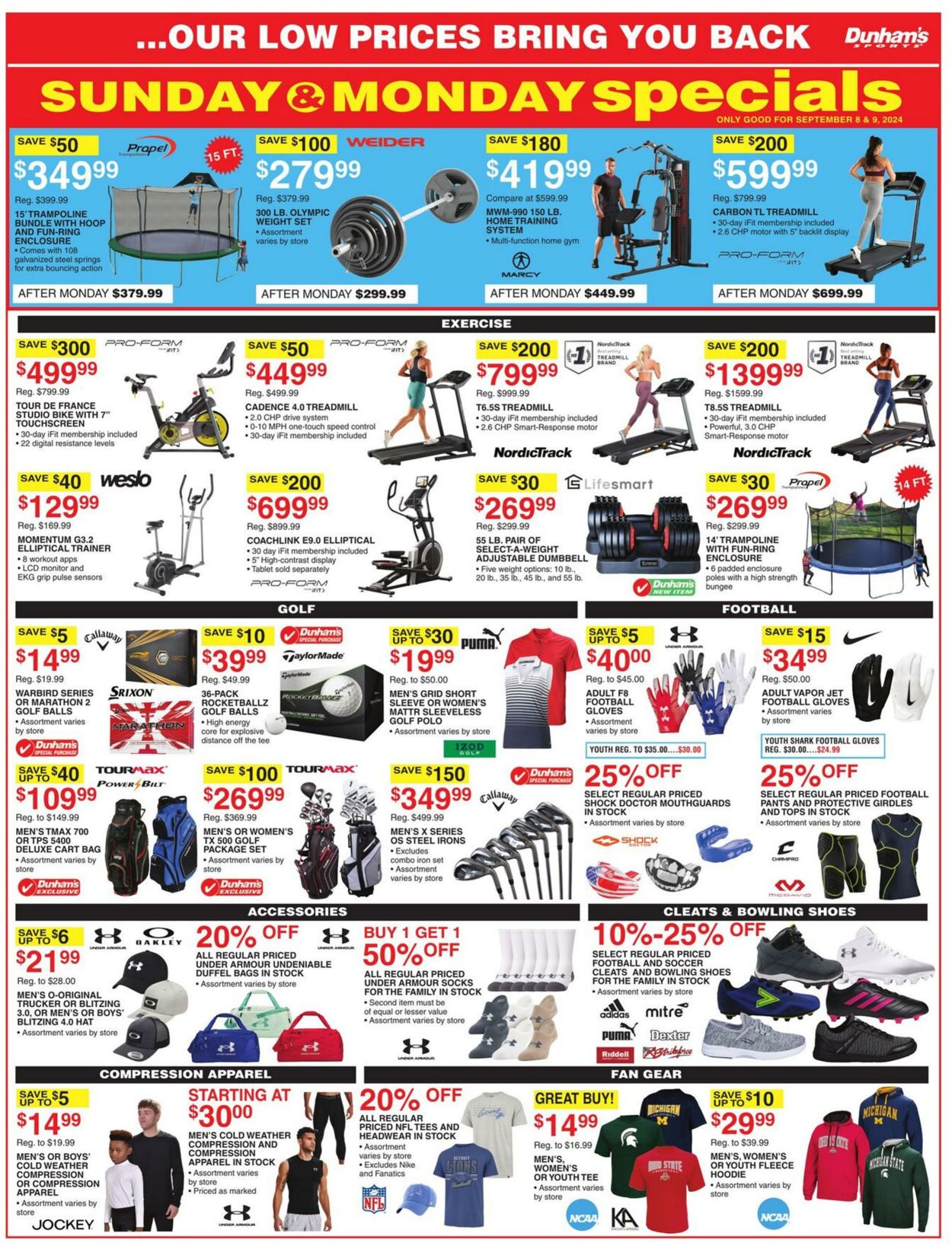 Weekly ad Dunham's 09/07/2024 - 09/12/2024