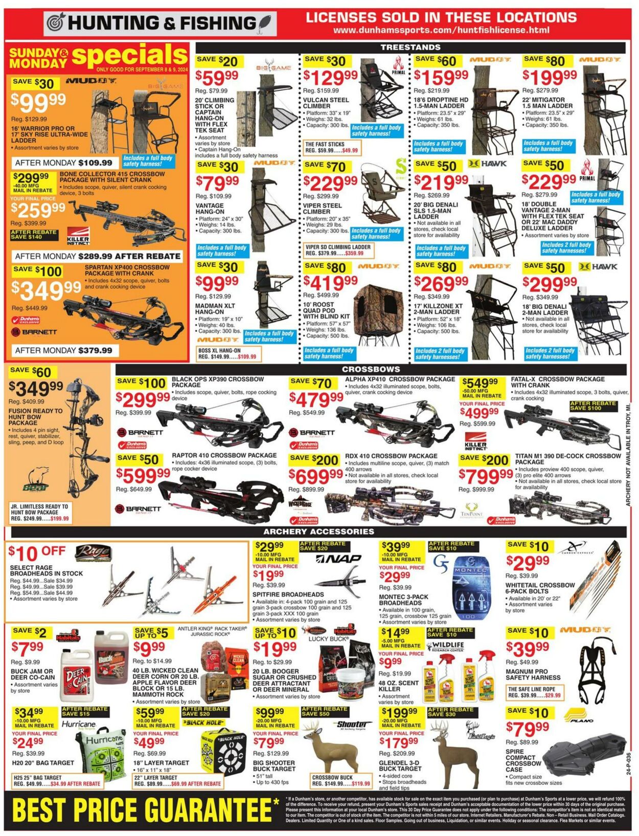 Weekly ad Dunham's 09/07/2024 - 09/12/2024