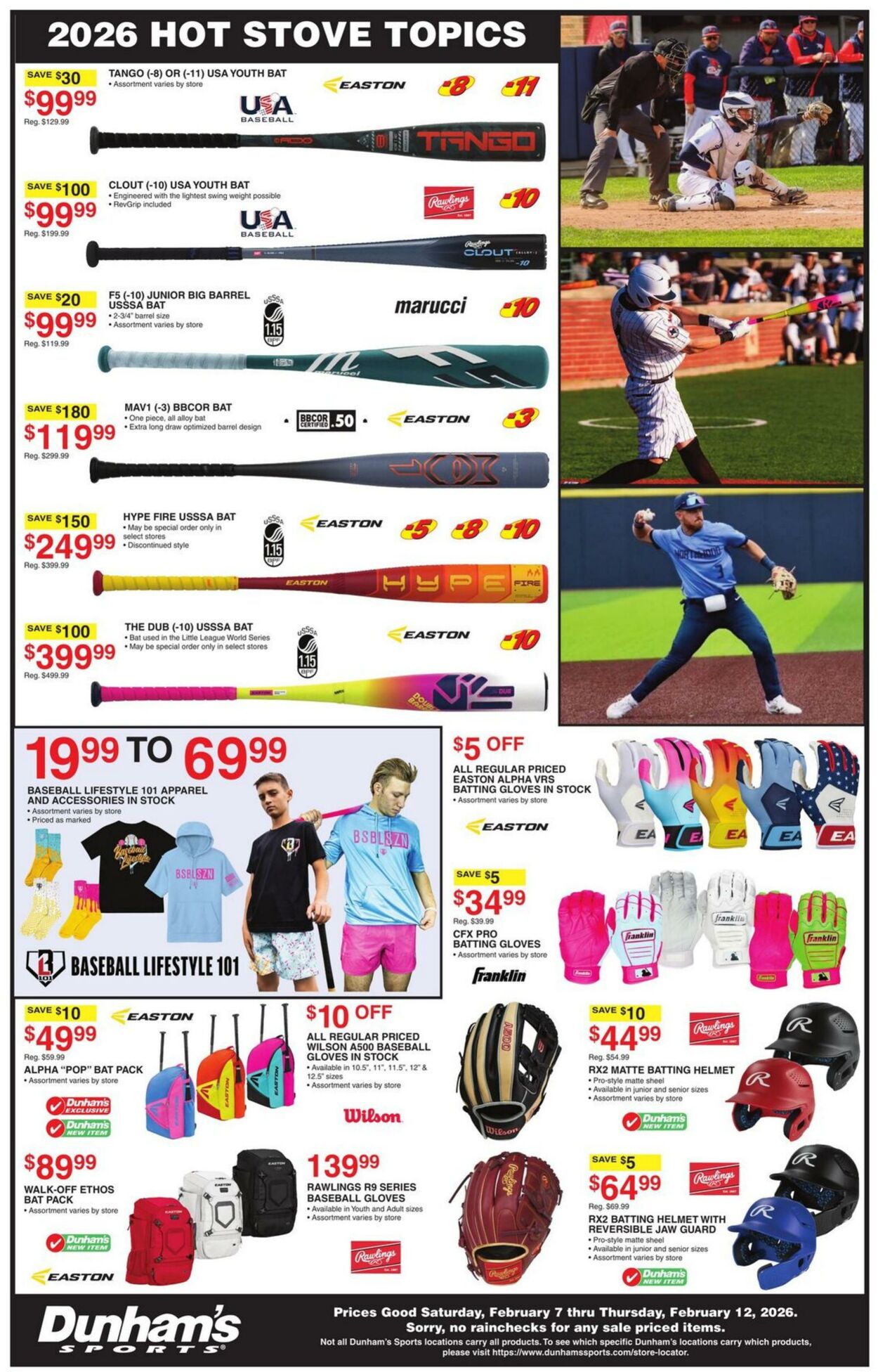 Weekly ad Dunham's 02/07/2026 - 02/12/2026
