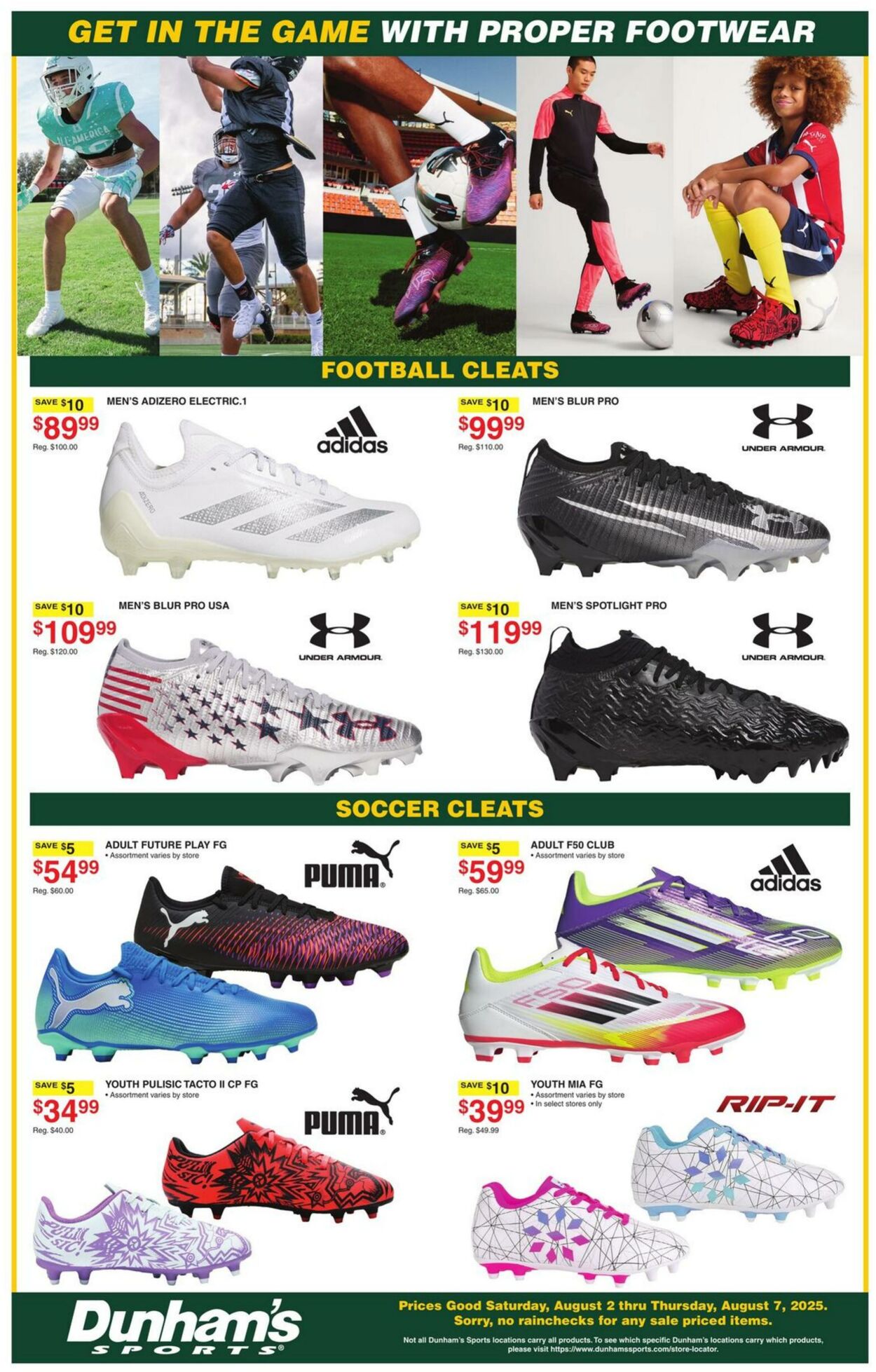 Weekly ad Dunham's 08/02/2025 - 08/07/2025