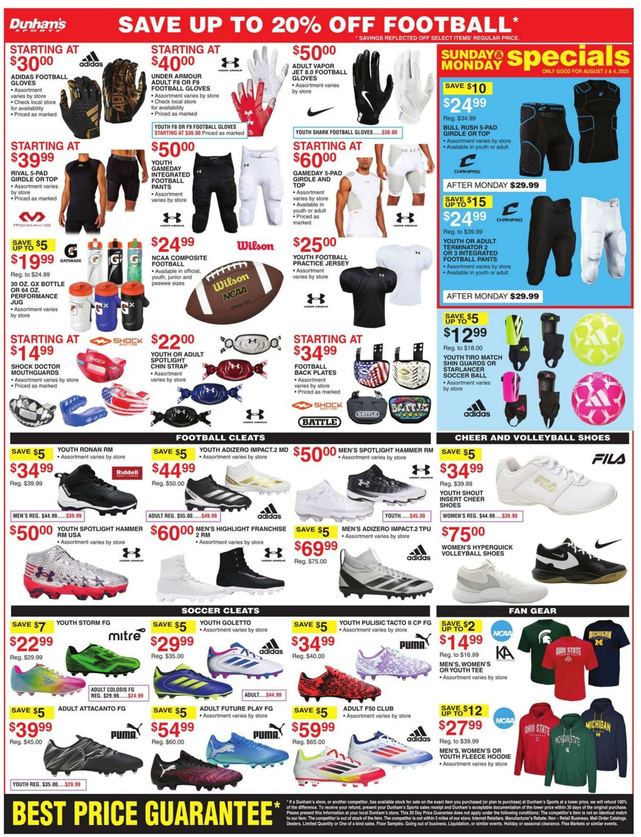 Weekly ad Dunham's 08/02/2025 - 08/07/2025