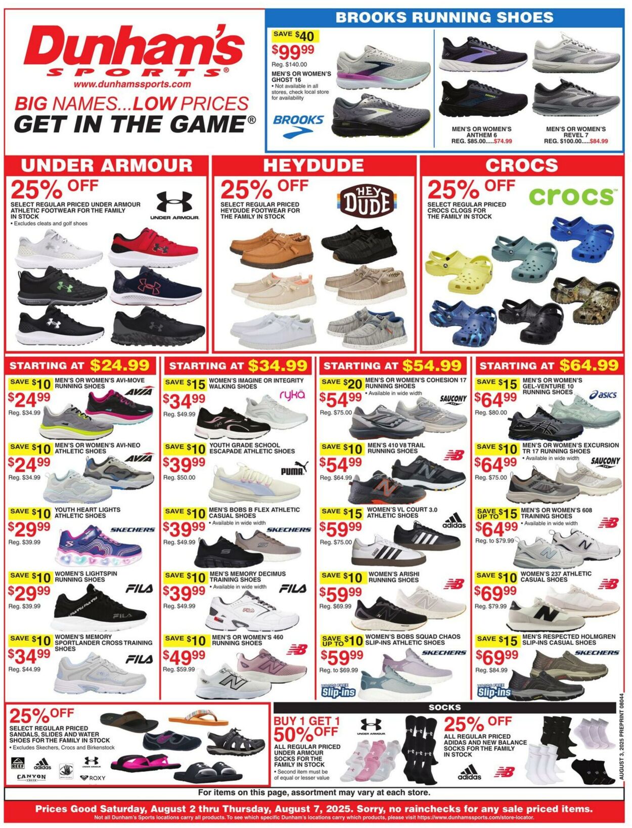 Weekly ad Dunham's 08/02/2025 - 08/07/2025