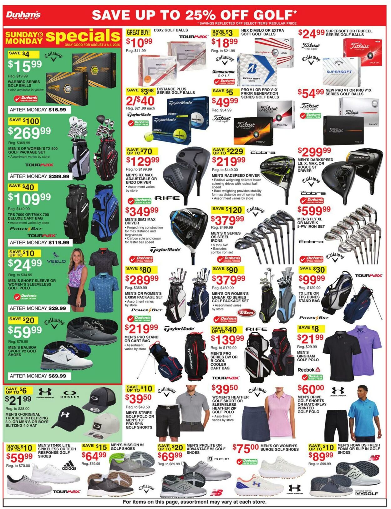 Weekly ad Dunham's 08/02/2025 - 08/07/2025
