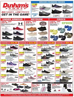Weekly ad Dunham's 08/02/2025 - 08/07/2025
