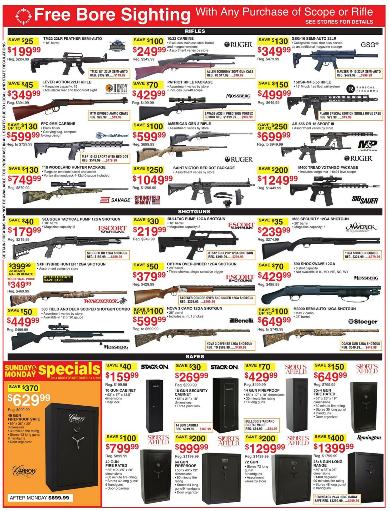 Weekly ad Dunham's 09/06/2025 - 09/11/2025