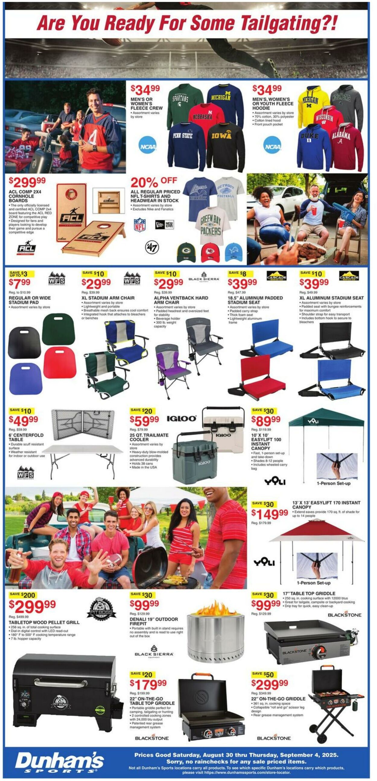 Weekly ad Dunham's 08/30/2025 - 09/04/2025