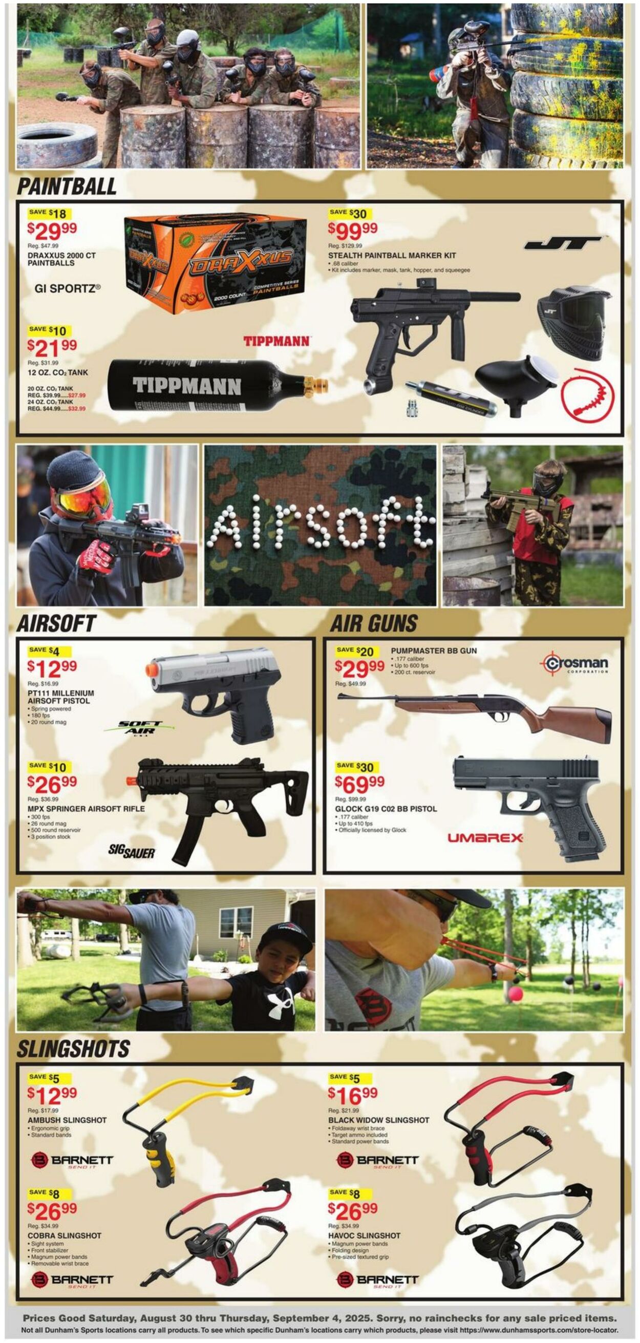 Weekly ad Dunham's 08/30/2025 - 09/04/2025