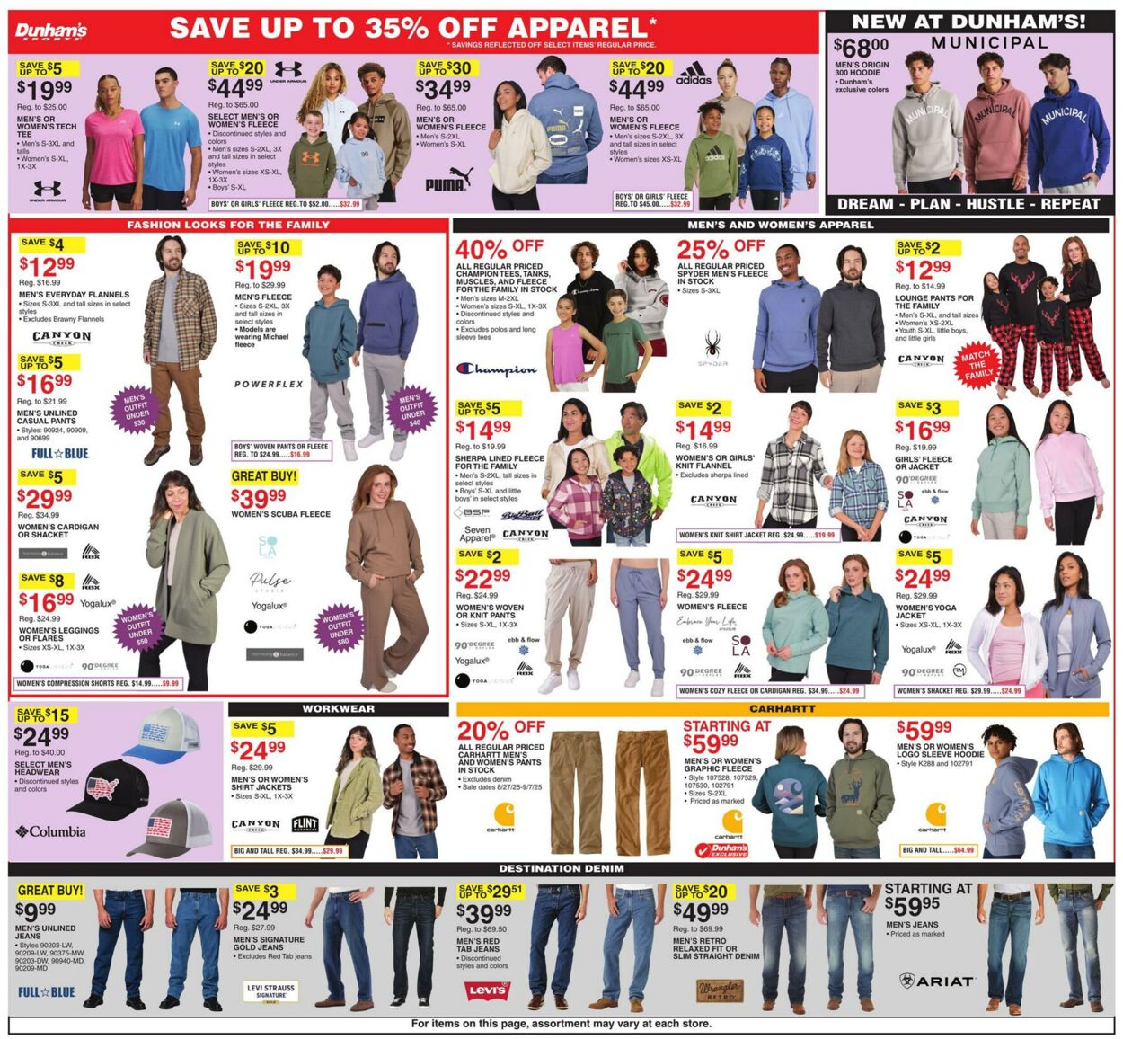 Weekly ad Dunham's 08/30/2025 - 09/04/2025