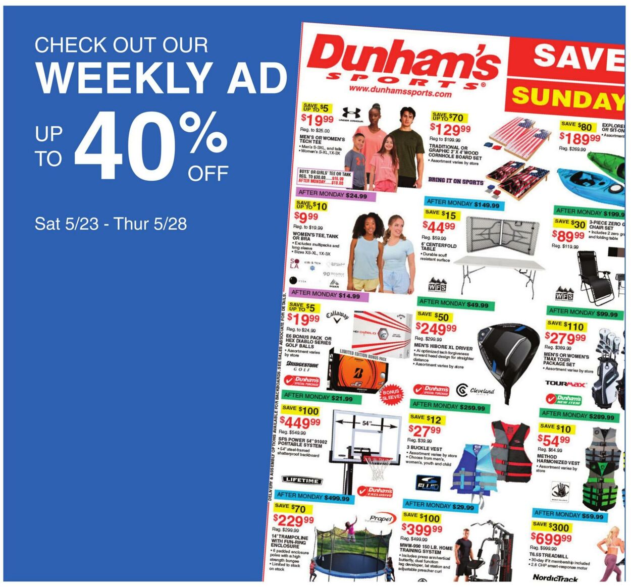 Weekly ad Dunham's 05/23/2026 - 05/28/2026