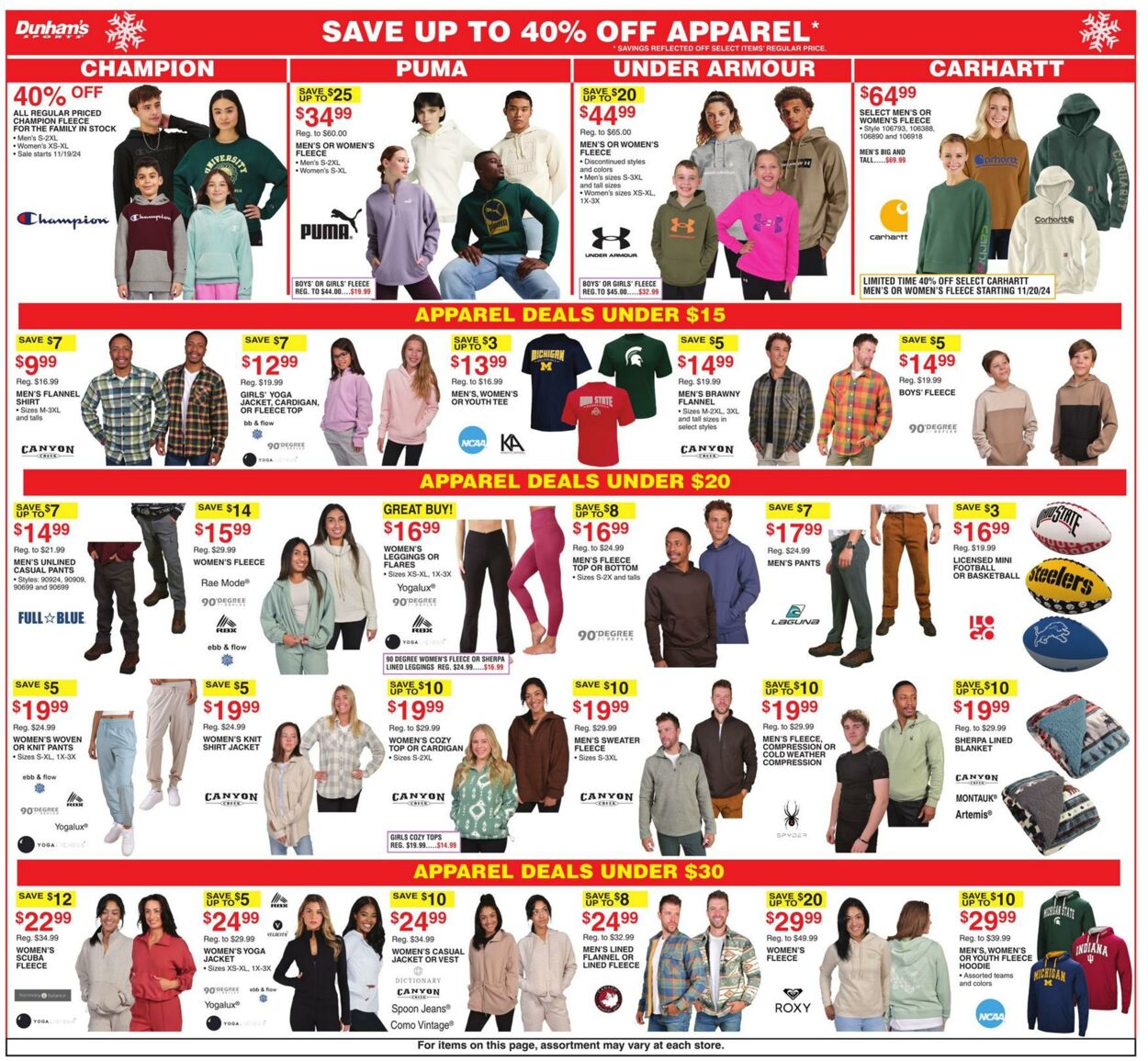 Weekly ad Dunham's 11/16/2024 - 11/21/2024