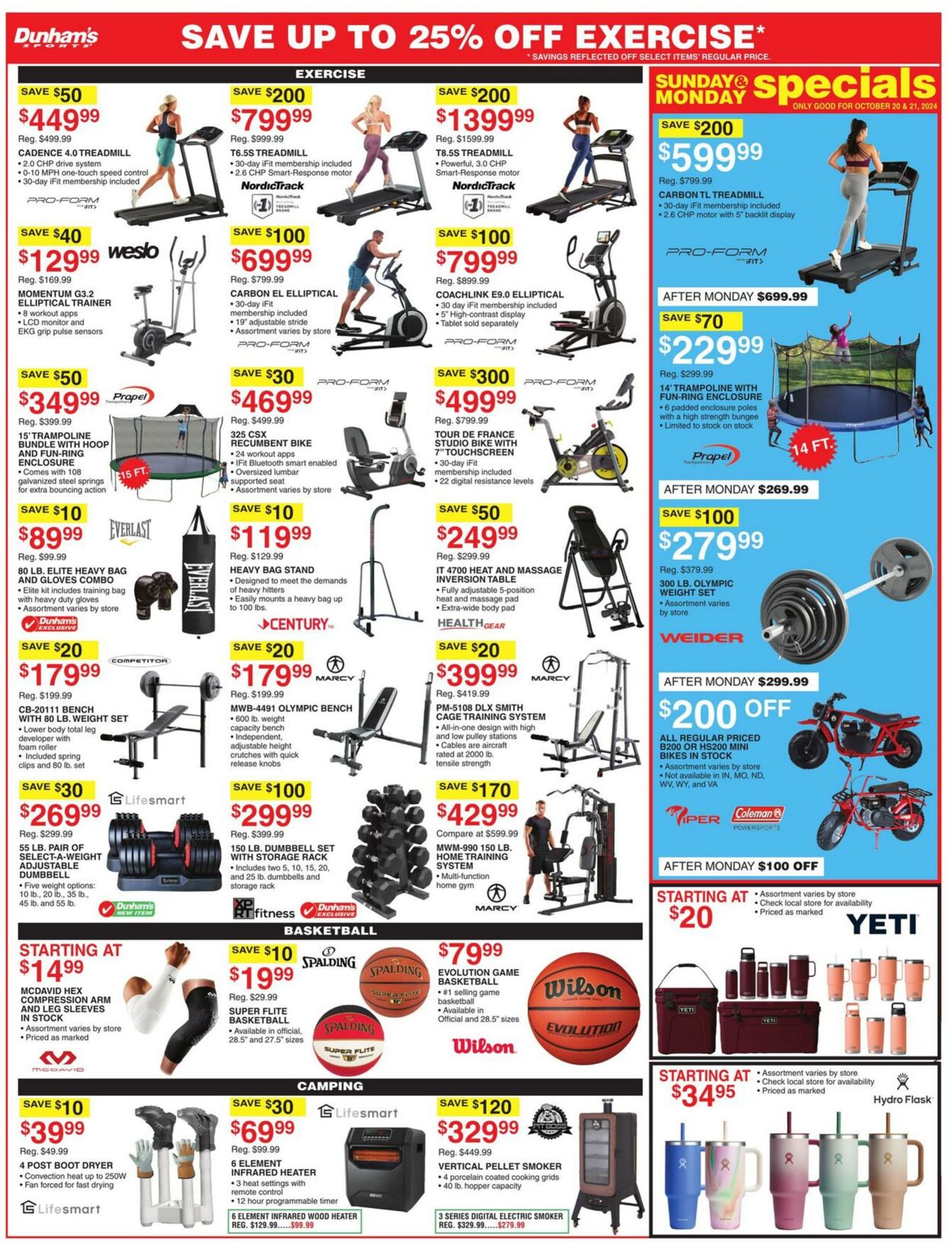 Weekly ad Dunham's 10/19/2024 - 10/24/2024