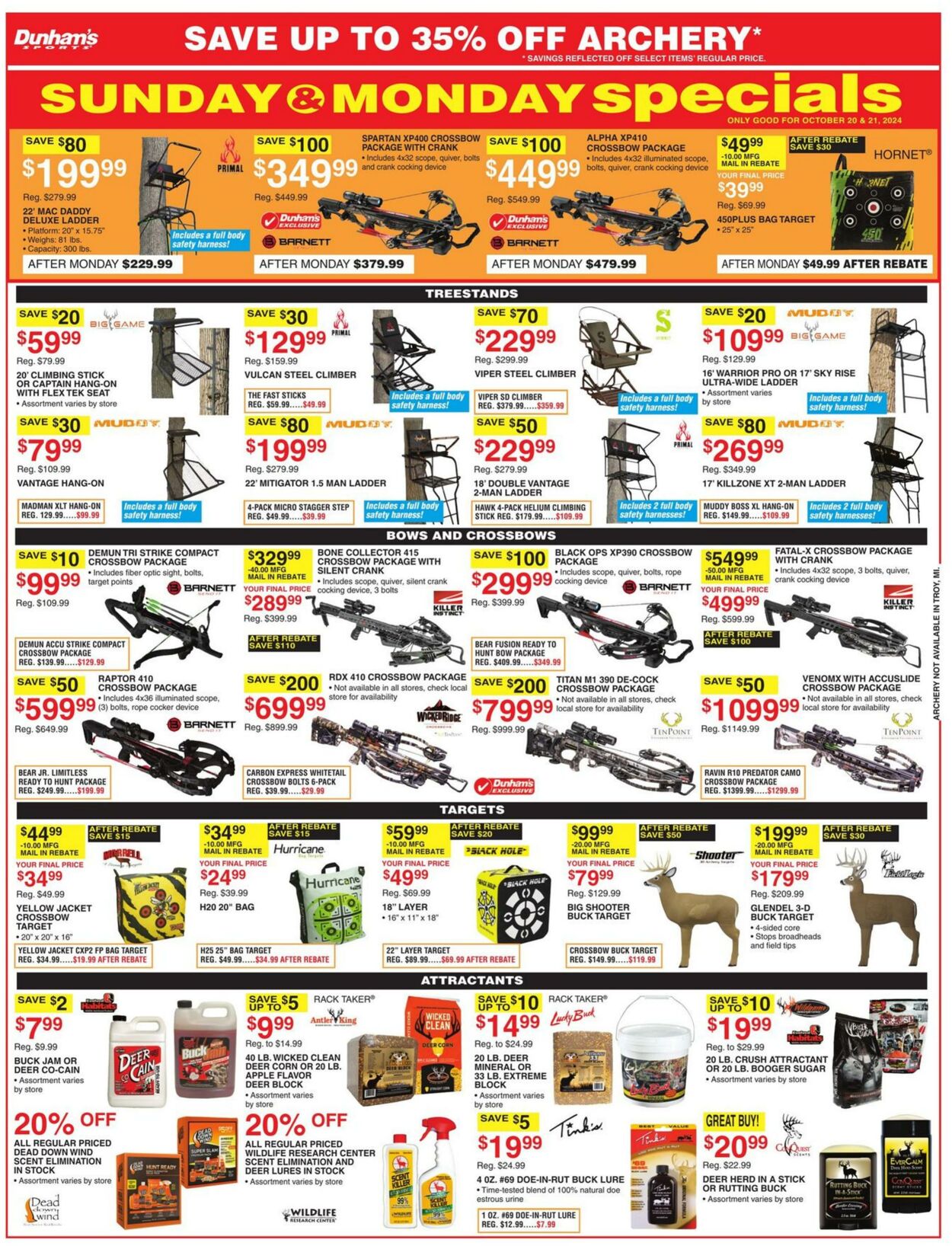 Weekly ad Dunham's 10/19/2024 - 10/24/2024