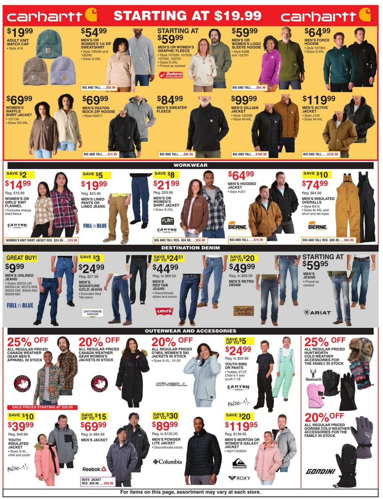 Weekly ad Dunham's 10/18/2025 - 10/23/2025