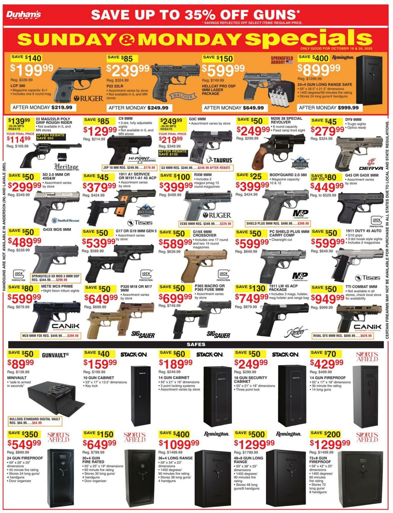 Weekly ad Dunham's 10/18/2025 - 10/23/2025