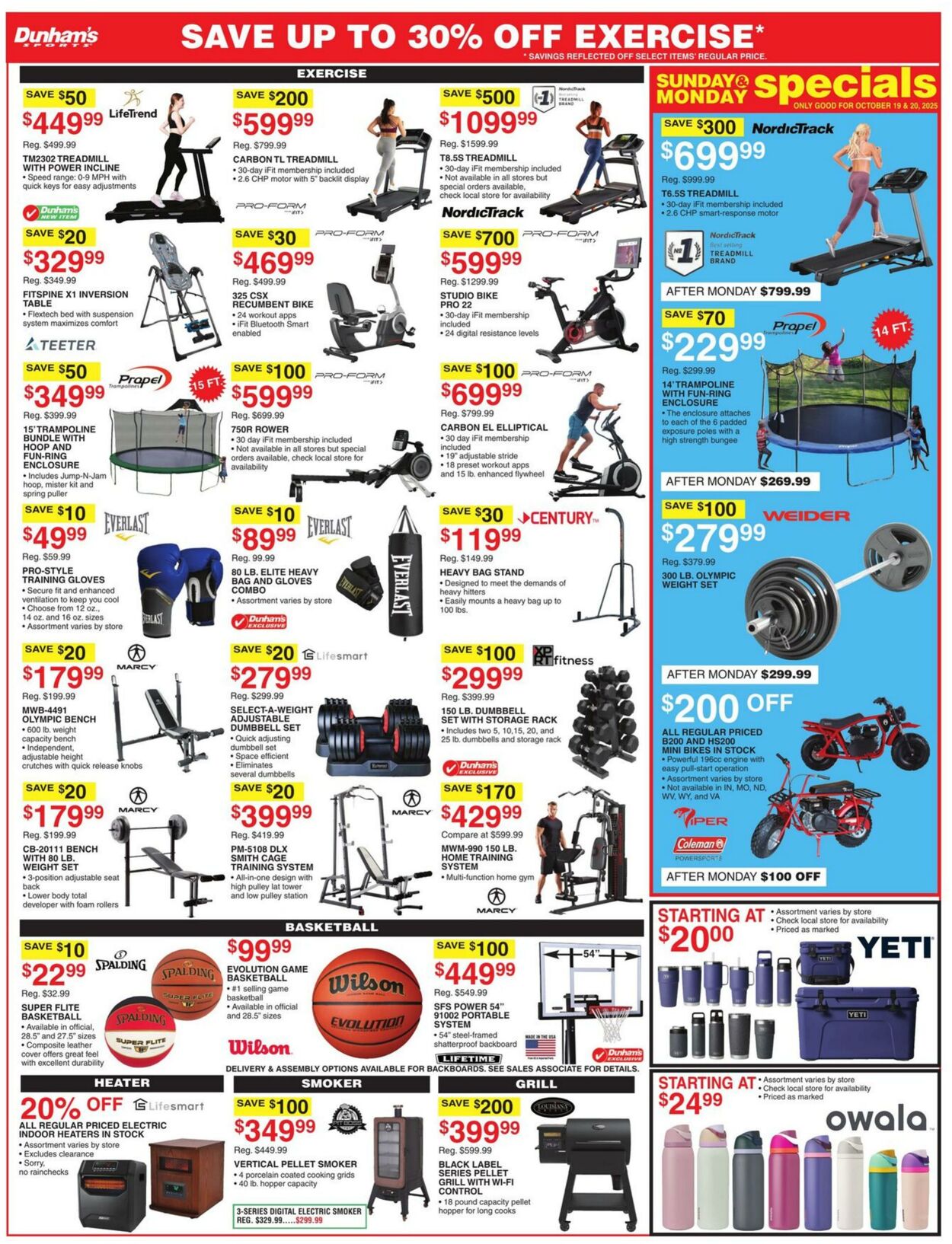 Weekly ad Dunham's 10/18/2025 - 10/23/2025