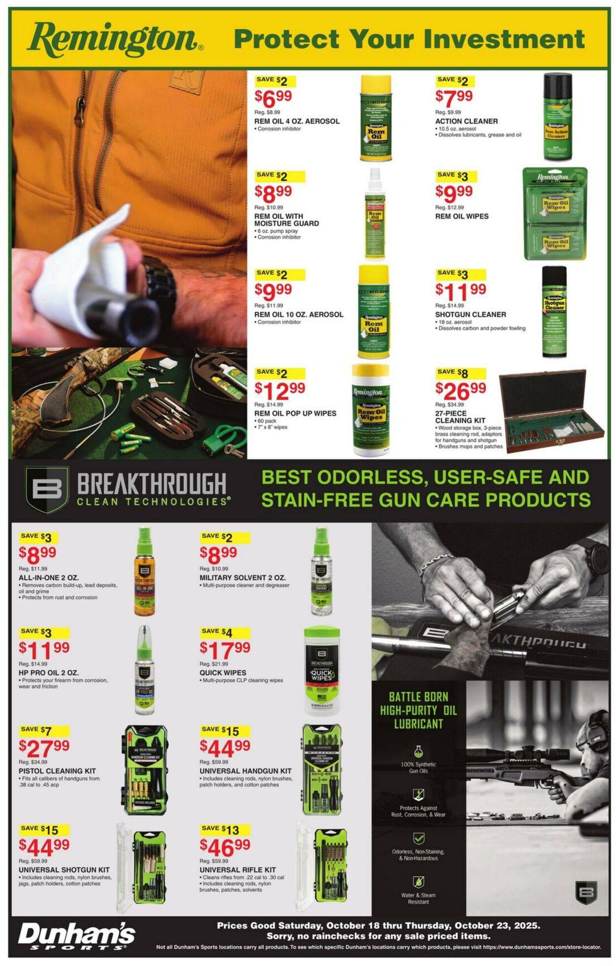 Weekly ad Dunham's 10/18/2025 - 10/23/2025