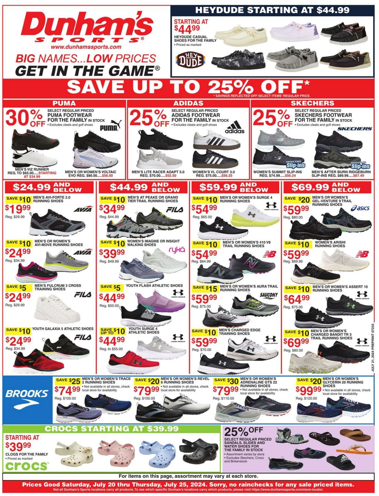 Weekly ad Dunham's 07/20/2024 - 07/25/2024