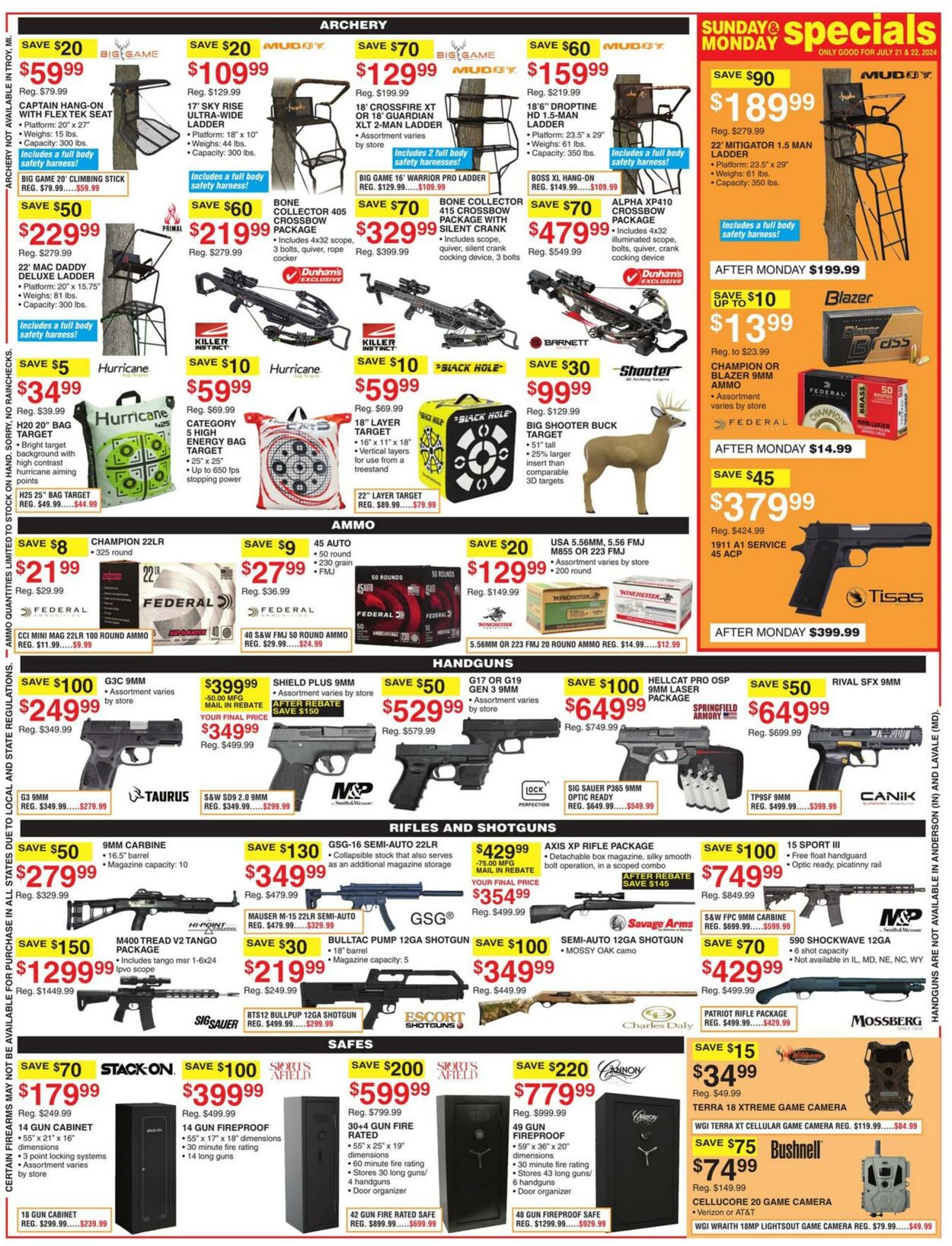 Weekly ad Dunham's 07/20/2024 - 07/25/2024