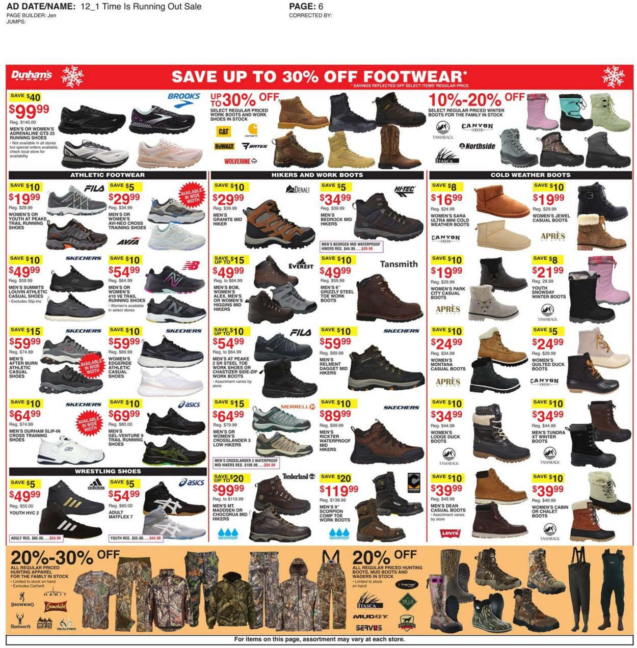 Weekly ad Dunham's 12/02/2024 - 12/05/2024