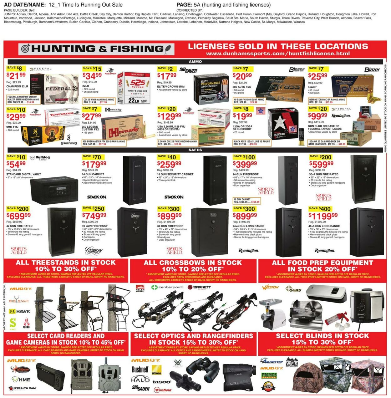 Weekly ad Dunham's 12/02/2024 - 12/05/2024