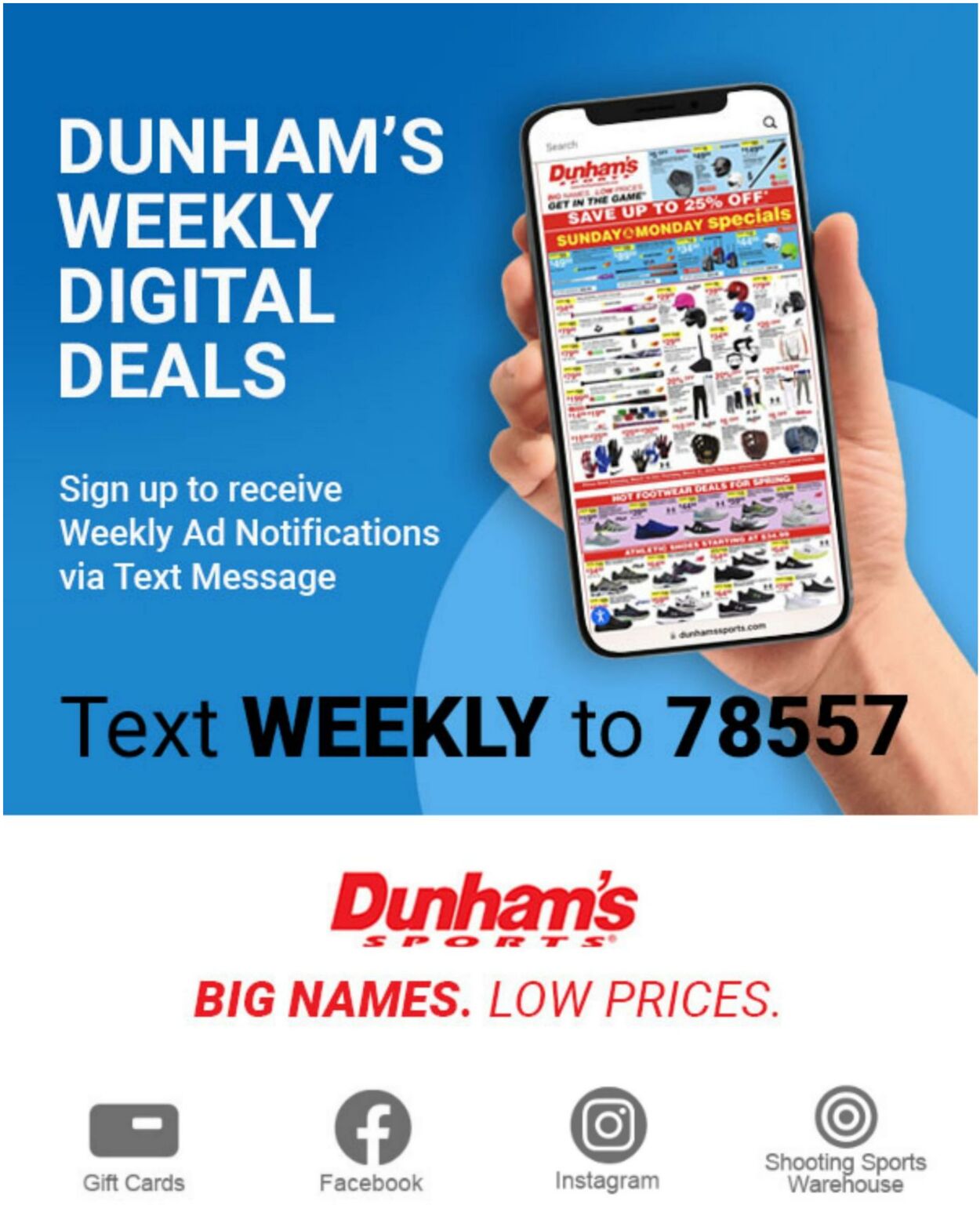 Weekly ad Dunham's 03/28/2024 - 05/15/2024