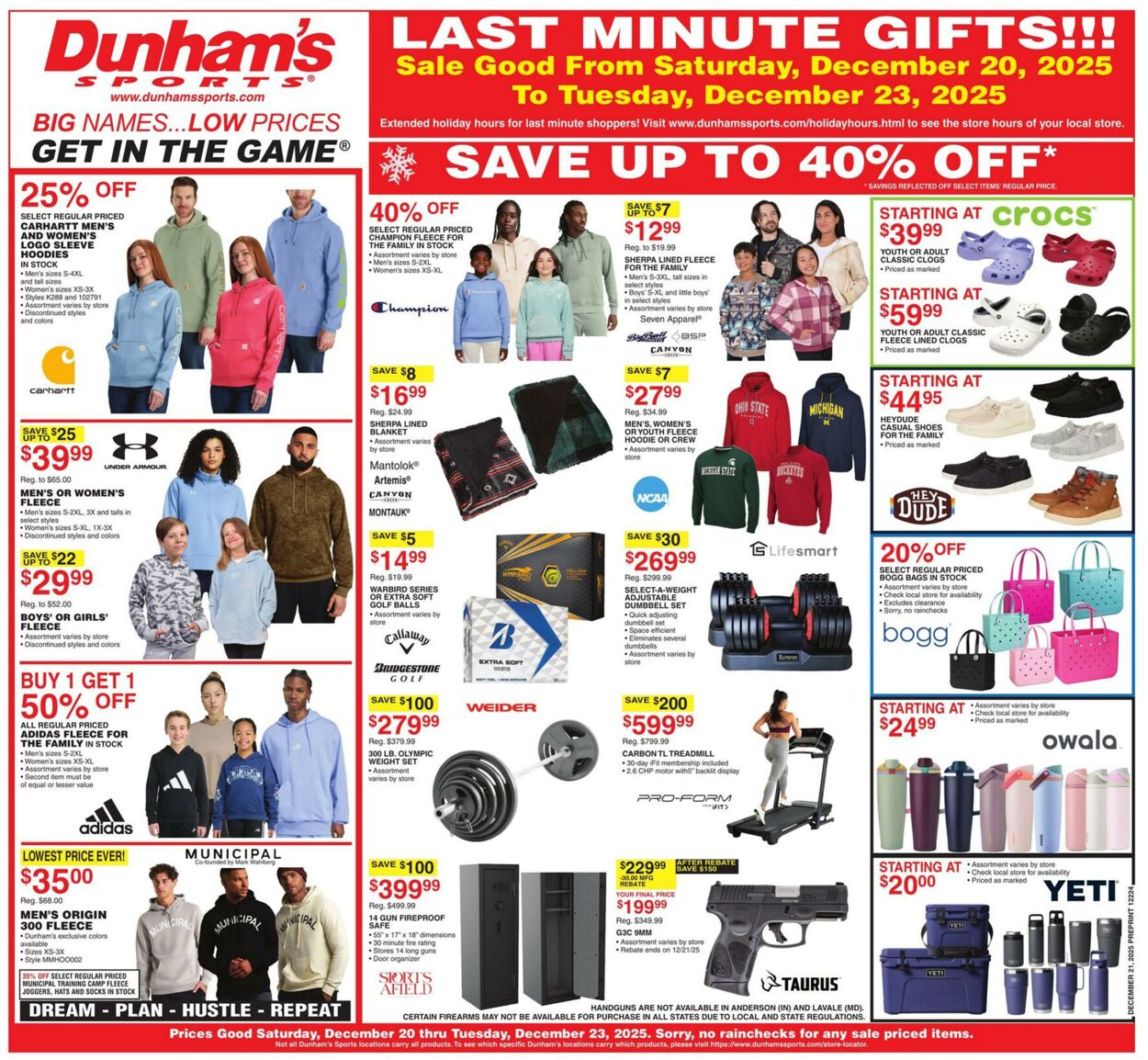 Weekly ad Dunham's 12/20/2025 - 12/23/2025