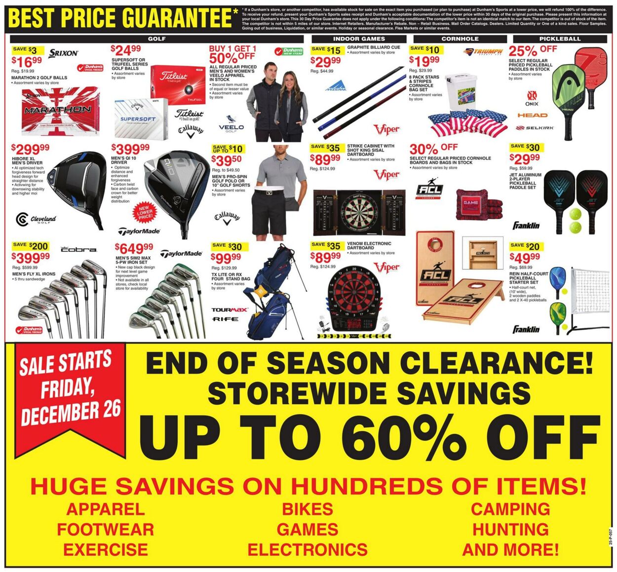 Weekly ad Dunham's 12/20/2025 - 12/23/2025