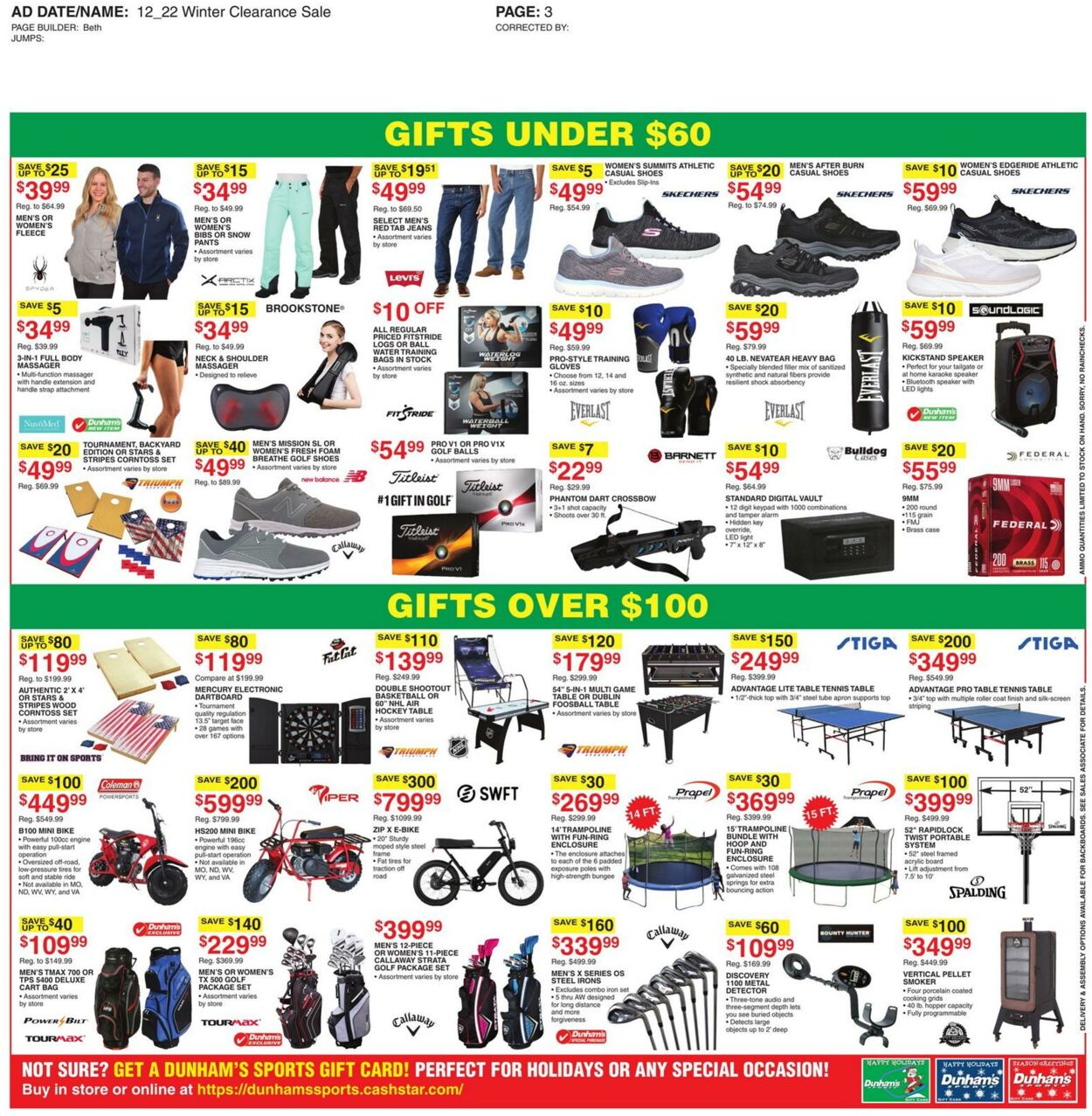 Weekly ad Dunham's 12/21/2024 - 12/23/2024