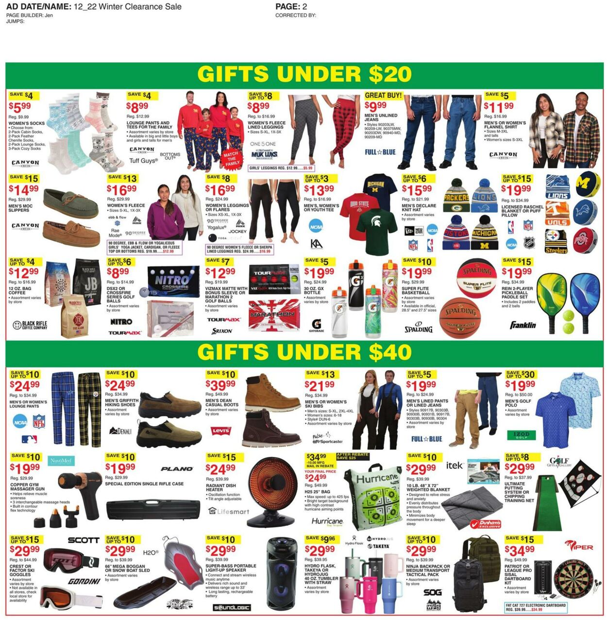 Weekly ad Dunham's 12/21/2024 - 12/23/2024