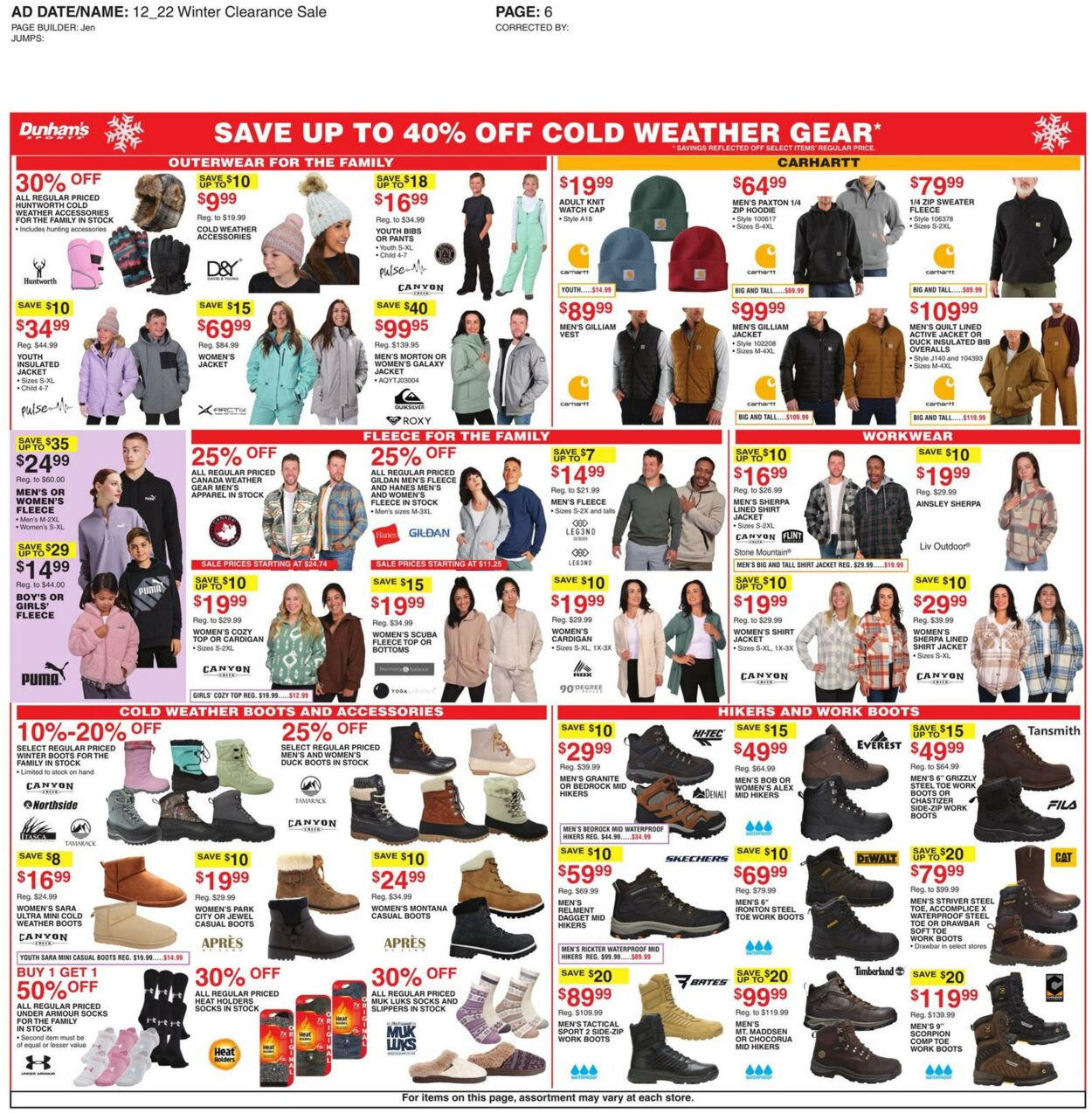 Weekly ad Dunham's 12/21/2024 - 12/23/2024