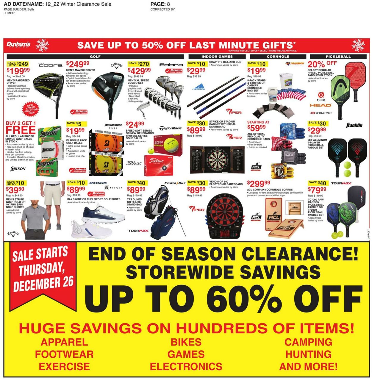 Weekly ad Dunham's 12/21/2024 - 12/23/2024