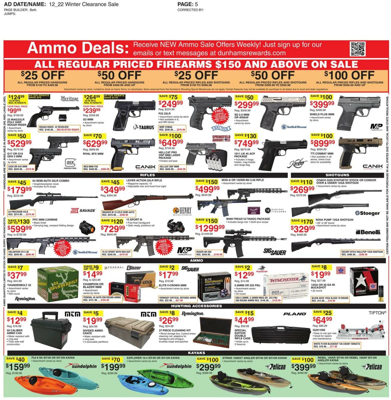 Weekly ad Dunham's 12/21/2024 - 12/23/2024