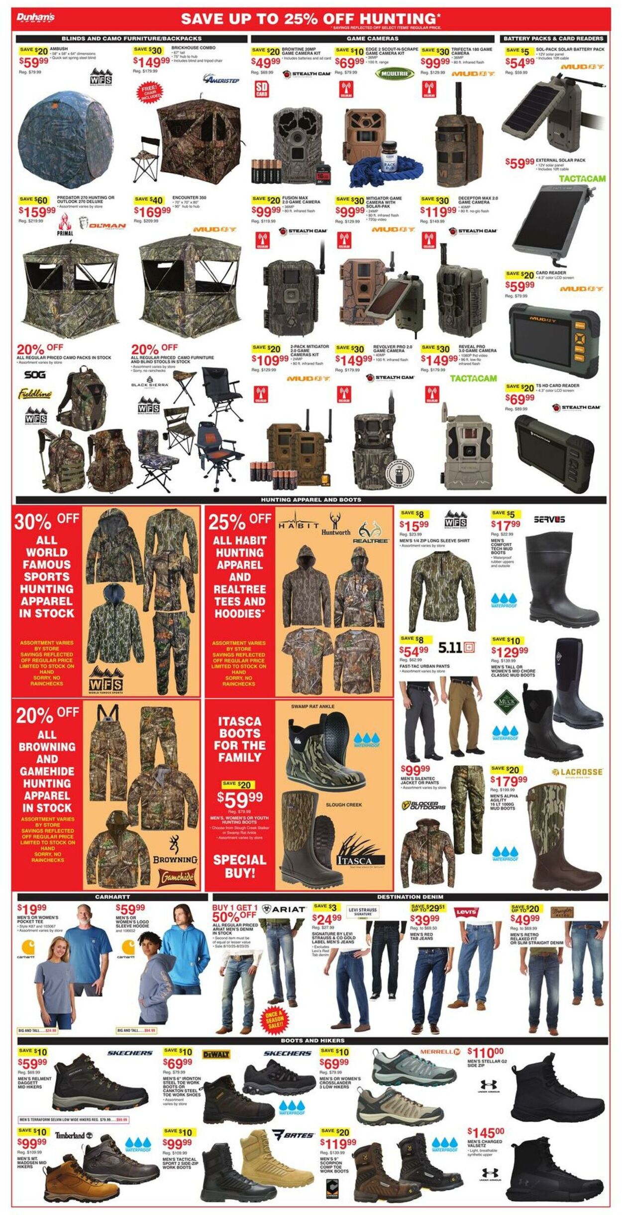Weekly ad Dunham's 08/16/2025 - 08/21/2025