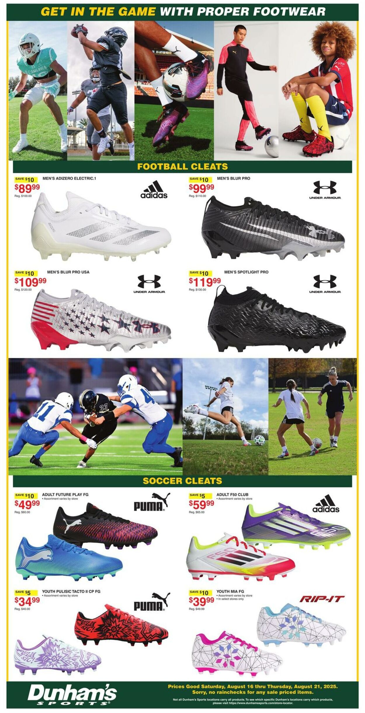 Weekly ad Dunham's 08/16/2025 - 08/21/2025