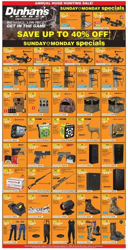 Weekly ad Dunham's 08/16/2025 - 08/21/2025
