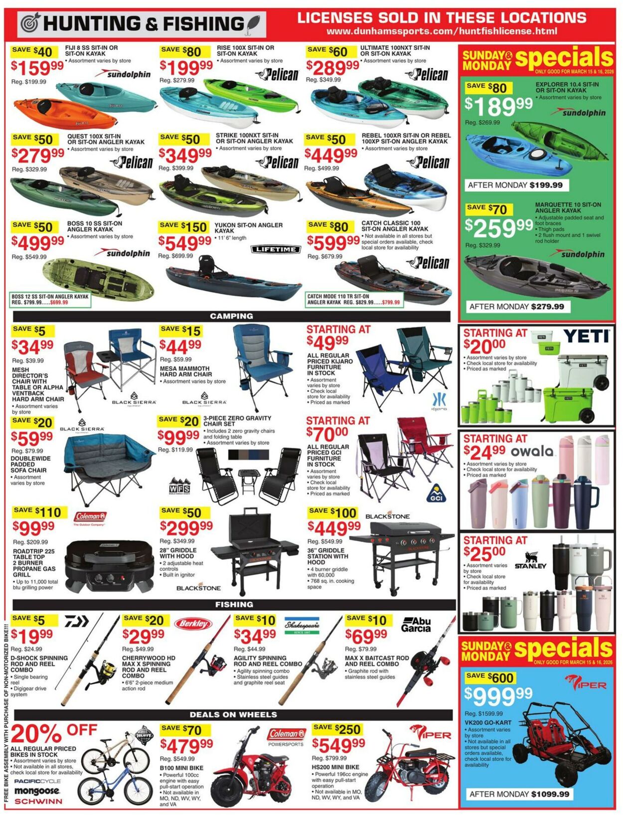 Weekly ad Dunham's 03/14/2026 - 03/19/2026